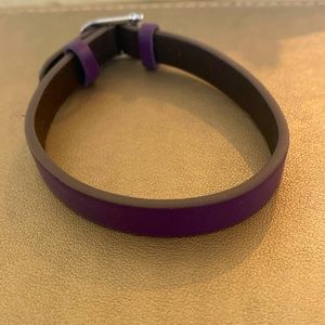 KEEP collective reversible leather charm bracelet